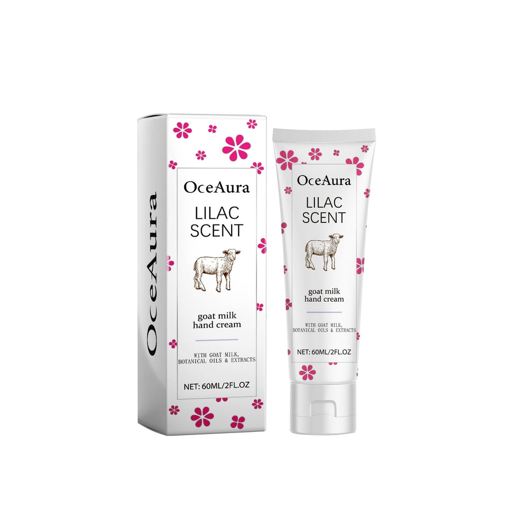 Goat milk hand cream available at LadyGlow UAE