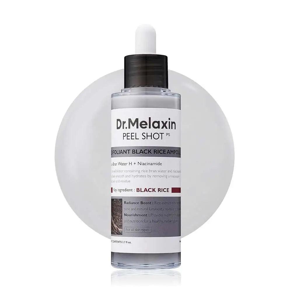 Dr.Melaxin Peel Shot Black Rice Exfoliant Ampoule