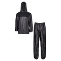 Black body care sauna suit for comfortable hydration