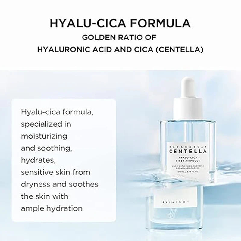 Centella Hyalu-Cica ampoule texture for barrier repair and hydration