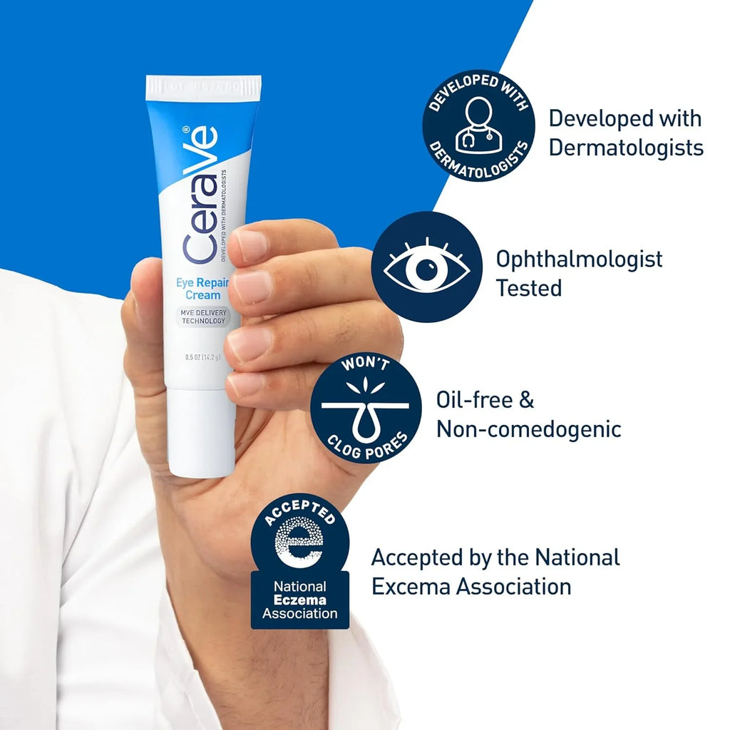 CeraVe Eye Repair Cream hydrating eye care