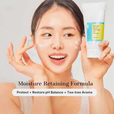 COSRX Low pH Good Morning Gel Cleanser results 