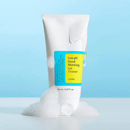 COSRX gel cleanser low pH texture 