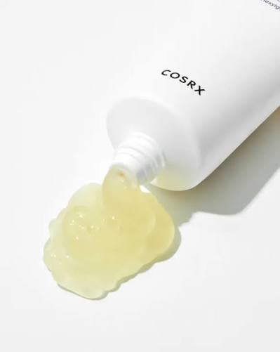 Texture of COSRX Propolis Honey Overnight Mask gel-cream
