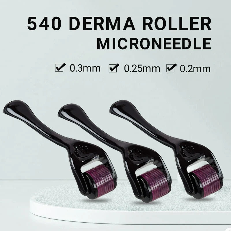 Dermaroller for microneedling skincare tool Sizes 