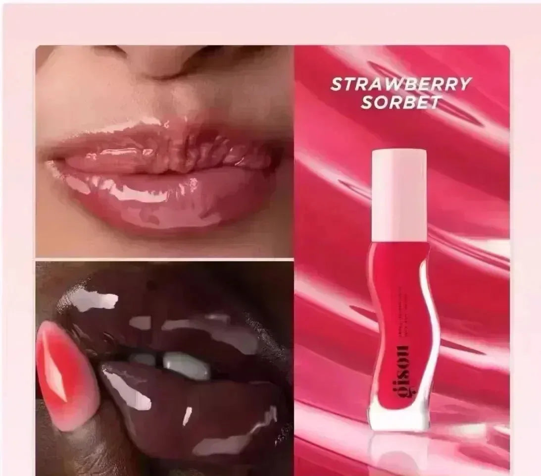 Gisou honey lip oil hydrating Strawberry 