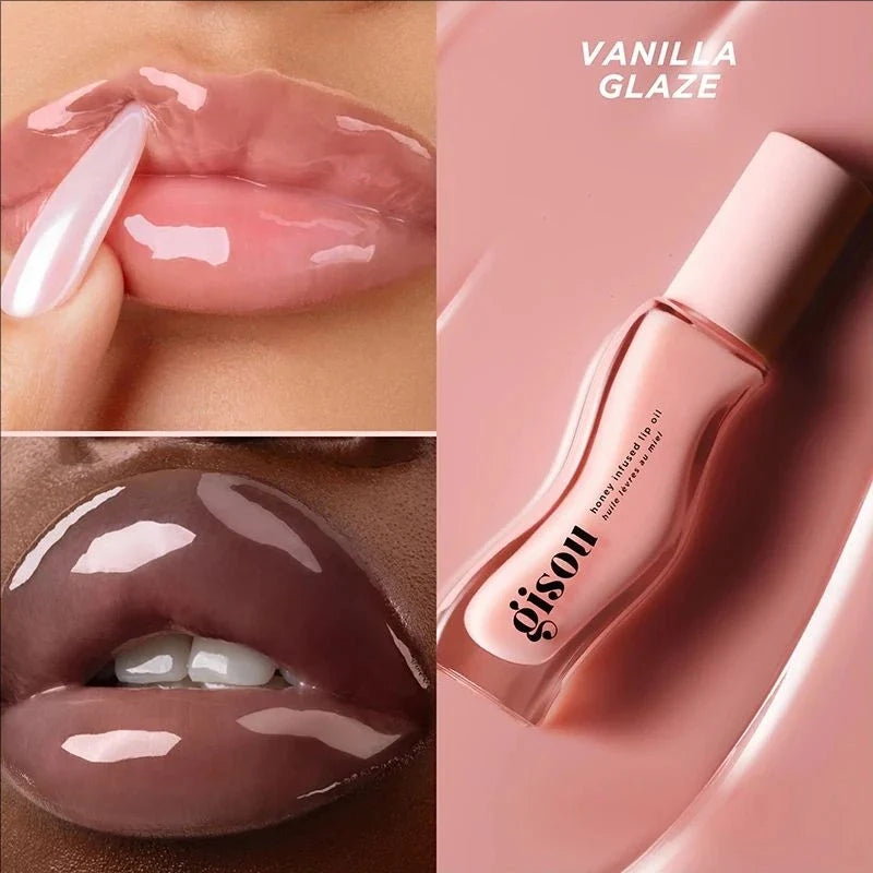 Gisou Honey Infused Lip Oil vanilla glaze 