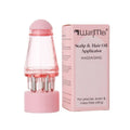 Close-up of scalp oil applicator tip for controlled distribution