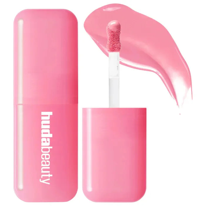 Huda Beauty Bubblegum liquid blush bottle