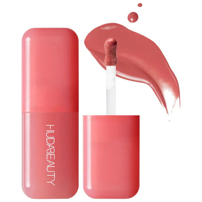 Huda Beauty Strawberry Cream liquid blush bottle