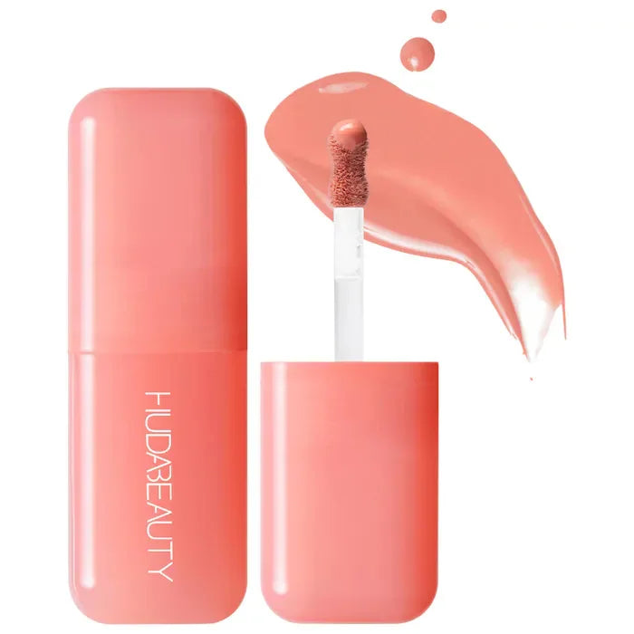 Huda Beauty Sunset Lychee liquid blush bottle