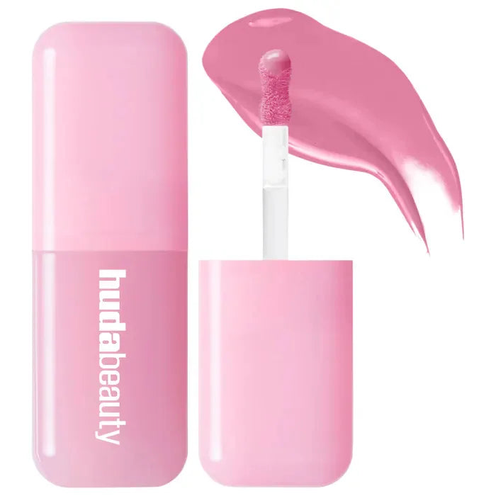 Huda Beauty Ube Cream liquid blush bottle