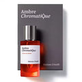 Perfume bottle and packaging of 'Ambre Chromatique' by Maison Crivelli on a white background