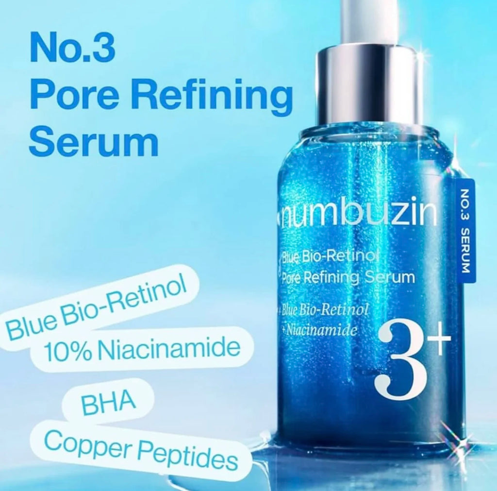 Numbuzin Blue Bio Retinol Pore Refining Serum