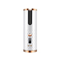 Fer à friser portable blanc pour boucles élégantes de qualité salon