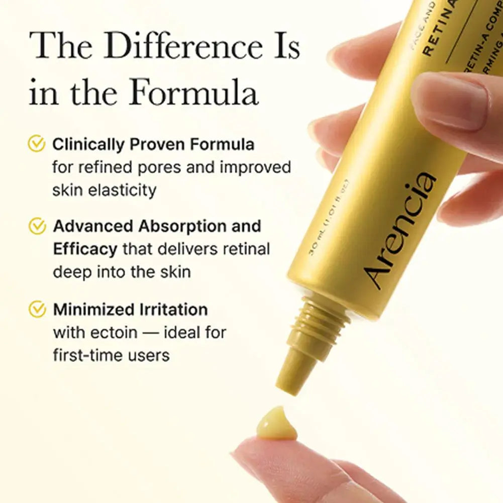 Retinal anti aging cream for skin renewal