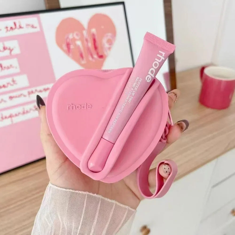 Rhode 3D Heart Lipstick Holder Wallet