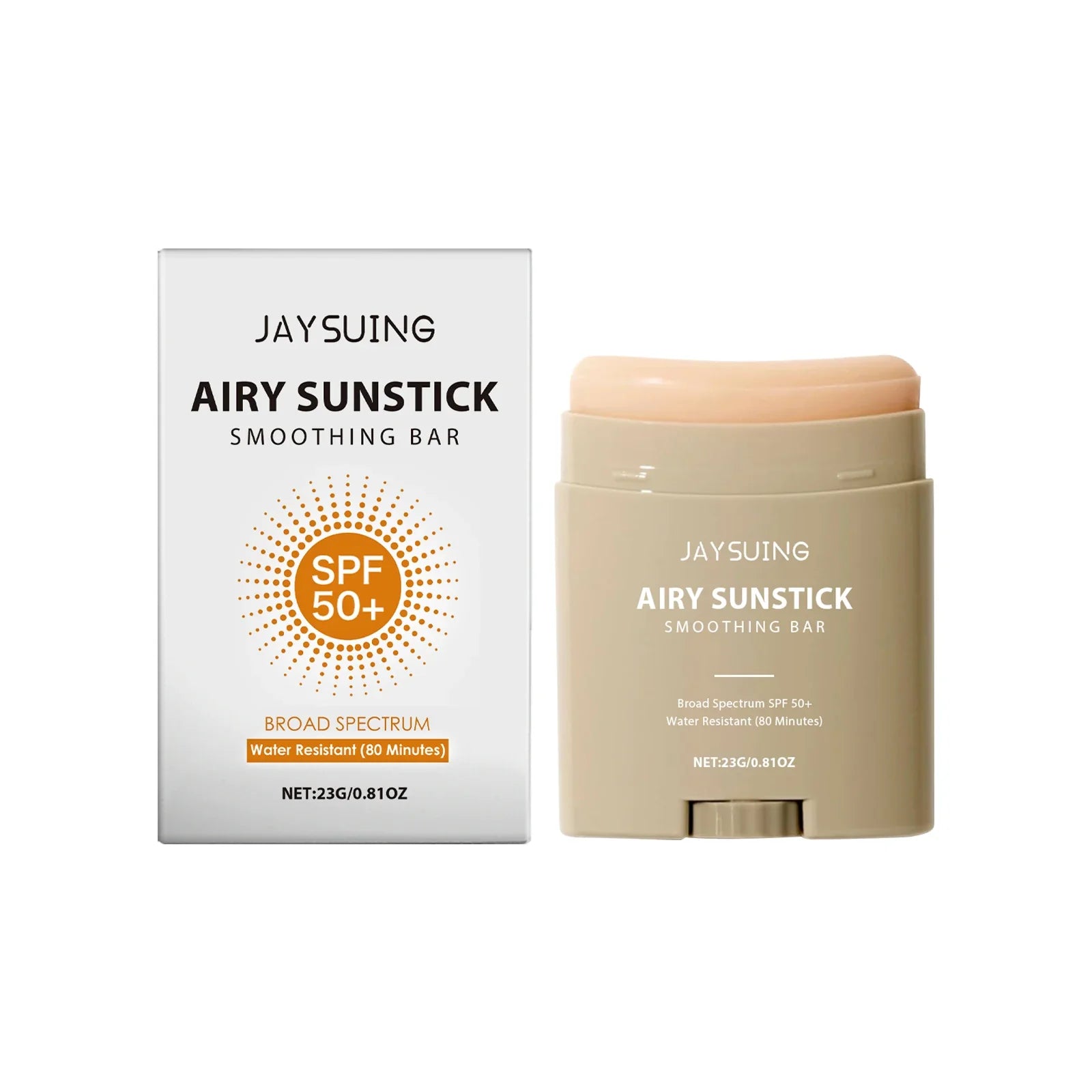 Jaysuing Airy Sunstick Smoothing Bar with packaging on a white background