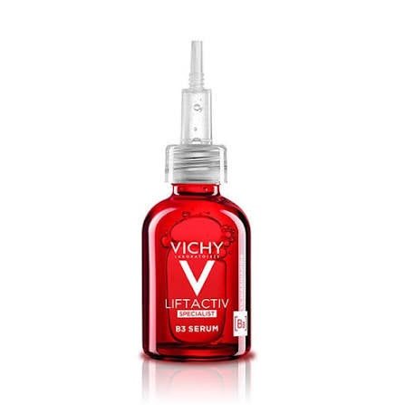 Dark spot correcting serum with Niacinamide for even, radiant skin.